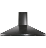 GE(R) 36" Wall-Mount Pyramid Chimney Hood - (JVW5361BJTS)
