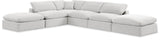 Comfy - 6 Piece Velvet Modular Sectional