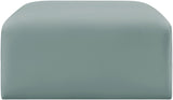 Arc - Faux Leather Ottoman