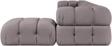 Orin - Fabric Velvet 5 Piece Modular Sectional