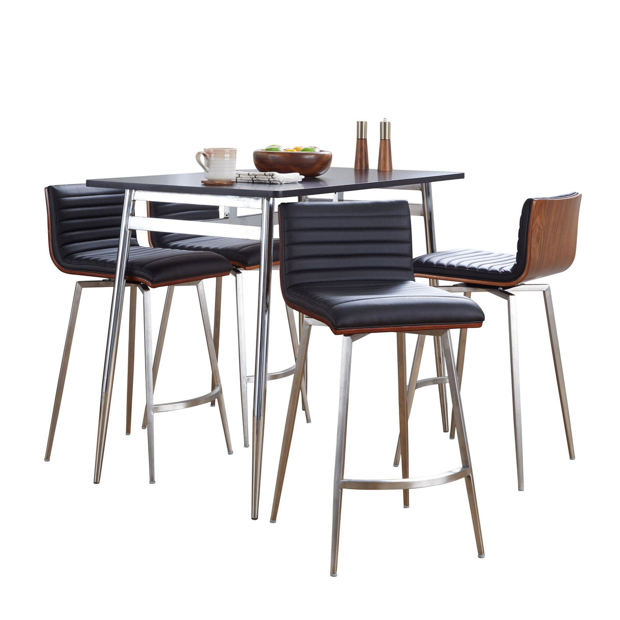 Marcel - Mason Counter Height 5 Piece Dining Room Set