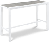 Nizuc - Outdoor Patio Rectangle Bar Table