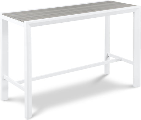 Nizuc - Outdoor Patio Rectangle Bar Table