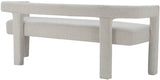 Athena - Boucle Fabric Bench