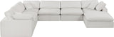 Comfy - 7 Piece Linen Modular Sectional With Chaise