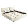 Cloud Bed Frame With Oversized Padded Movable Headboard