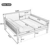 Outdoor Sofa Bed, 2 In 1 Patio Daybed For Backyard