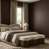 Savoy - Bench With Brown Base