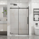 Frameless Tub Sliding Shower Door With Easy Clean Coating