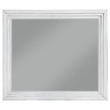 Marielle - Dresser Mirror - Distressed White