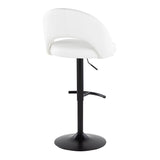 Renee - Adjustable Barstool (Set of 2) - Black Base