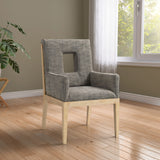 Gwendolyn - Dining Arm Chair With Natural Frame