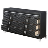 Sawyer - Dresser - Metallic Gray