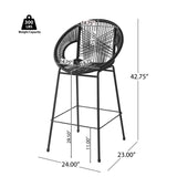 Ferrara - Outdoor Patio Barstool (Set of 2)