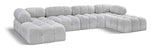 Ames - 6 Piece Fabric Modular U-Shaped Sectional