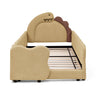 Cute Dinosaur Shaped Bed With Safety Guardrail, Toddler Frame