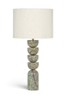 Opus - Linen Textured Fabric And Brass Table Lamp