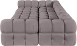 Orin - Velvet 6 Piece Modular Sectional