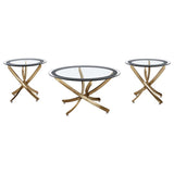 Brooke - Round Coffee Table Set