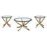 Brooke - Round Coffee Table Set