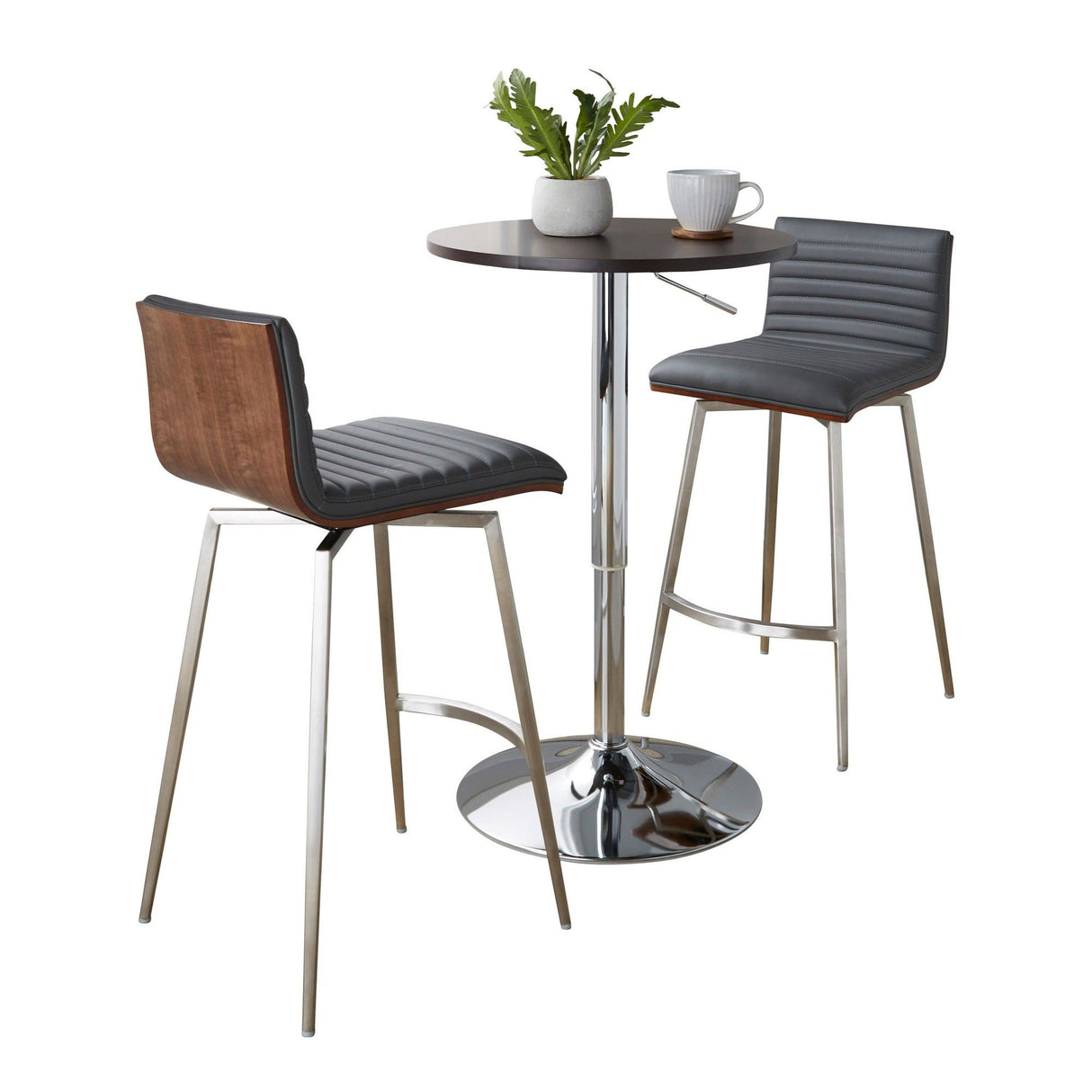 Mason - 3 Piece Dining Set With Adjustable Table