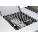 Mont Alpi Deluxe Series 7 Ft Propane Outdoor Kitchen Island w/ Side Burner - MAi400-D