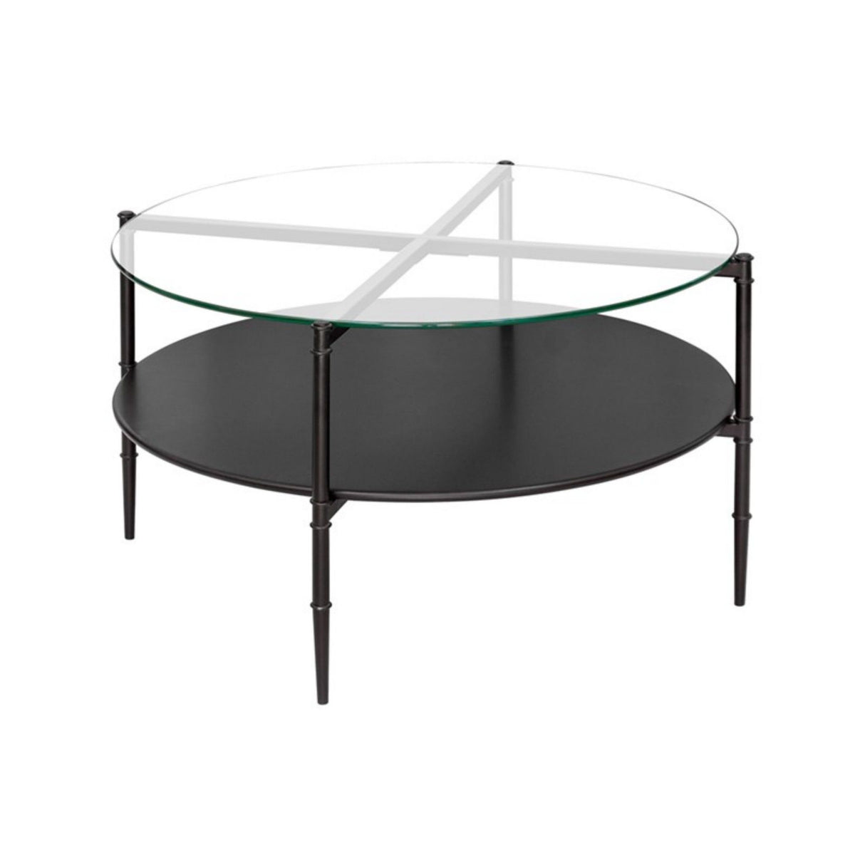 Caroline - Round Coffee Table - Black