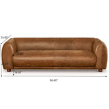 Marlon - Luxury Italian Leather Sofa