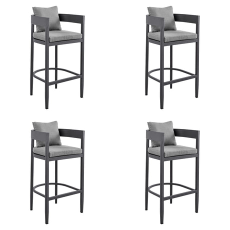 Menorca - Outdoor Patio Counter Height Bar Stool Set