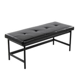 Fuji - Bench - Black Metal Base