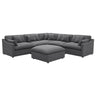 Hobson - Upholstered Modular Sectional Sofa With Ottoman