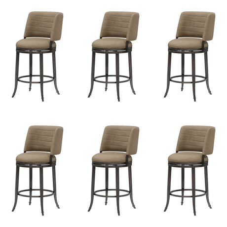 Torres - Upholstered Swivel Counter Height Barstool