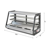 48 in. Countertop Bakery Display Refrigerator in Stainless Steel, 7 cu. ft. (CDC-7C-SS) No rating value Same page link.   (0) Write a review