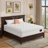 12'' Hybrid Mattress, Memory Foam & Pocket Springs For Pressure Relief