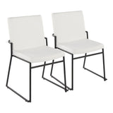 Dutchess - Dining Chair (Set of 2) - Black Metal
