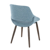 Fabrizzi - Accent / Dining Chair (Set of 2) - Dark Walnut Wood