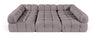 Orin - Velvet 6 Piece Modular Sectional