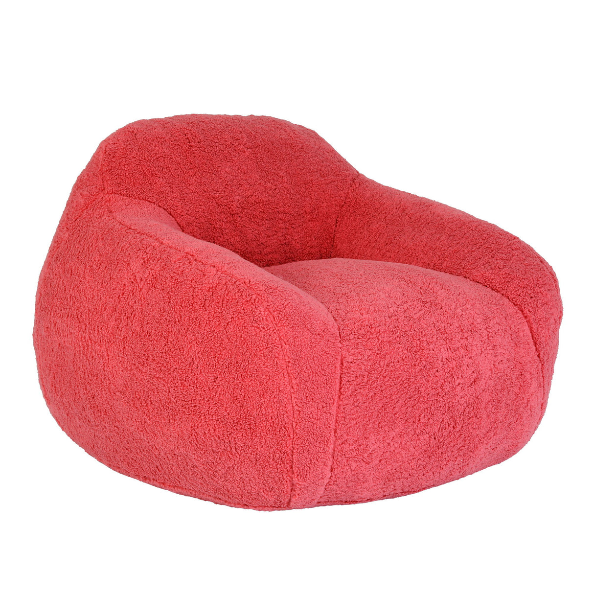 Giant Bean Bag Chair, Spacious Memory Foam With Armrests