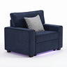 Rita - Accent Chair With LED Underlighting