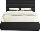 Adam - Boucle Fabric Bed With 52" Headboard