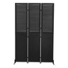 Rustic 3 Panel Room Dividers And Folding Privacy Screen