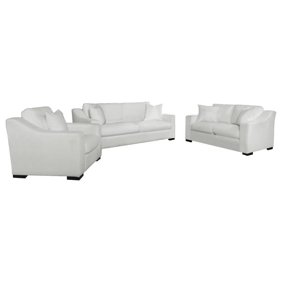 Ashlyn - Upholstered Sloped Arm Sofa Set