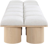 Pavilion - 14 Piece Modular Bench With Natural Base