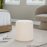 Tahoe - Storage Ottoman - Beige Wool