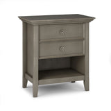 Amherst - Bedside Table - Dark Brown