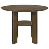 Crispin - Round Counter Height Dining Table - Brown