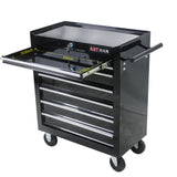 Multifunctional Tool Cart With Wheels And Drawers