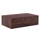 Modern Coffee Table With Light Wood Texture Pattern