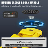 Vevor Racing Floor Jack 3 Ton Dual Pump Lift - Natural