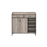 Pavati - 48" Shoe Cabinet - Rustic Gray Oak